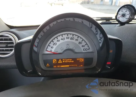 2014 Smart Fortwo z USA, uszkodzony, nr VIN WMEEJ9AA7EK799061